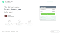 Desktop Screenshot of invisalink.com